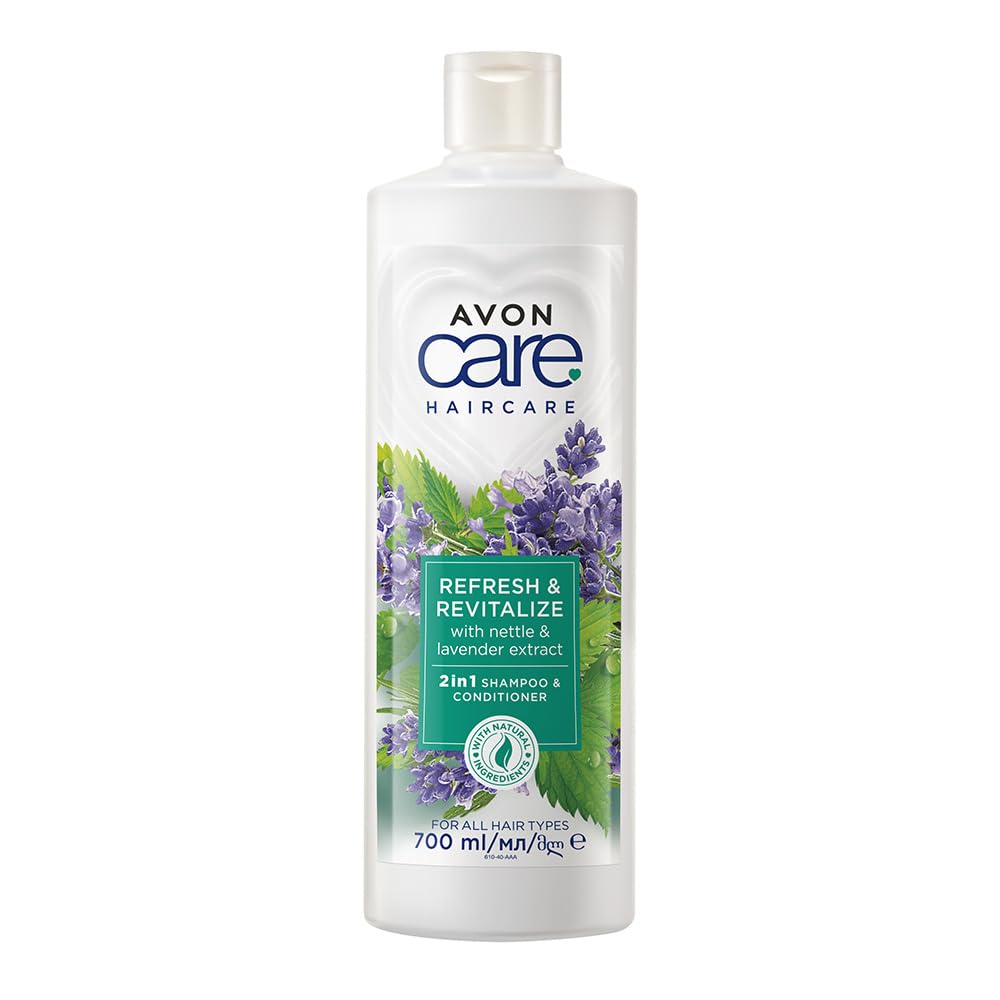 Avon Care Refresh & Revitalize 2-in-1 Shampoo & Conditioner with nettle and Lavender 700  ML