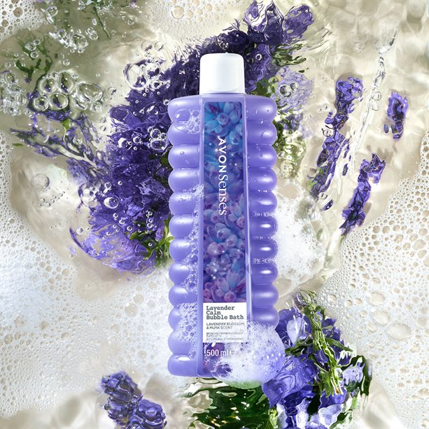 Avon Senses Lavender Calm Bubble Bath 500ml