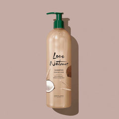 Love Nature Shampoo For Dry Hair with Organic Wheat & Coconut 500 ML