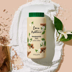 Love Nature Fragranced Talc Sandal Caress 100 g