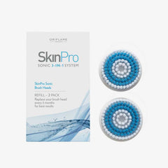 SkinPro Sonic Brush Heads 2-pack